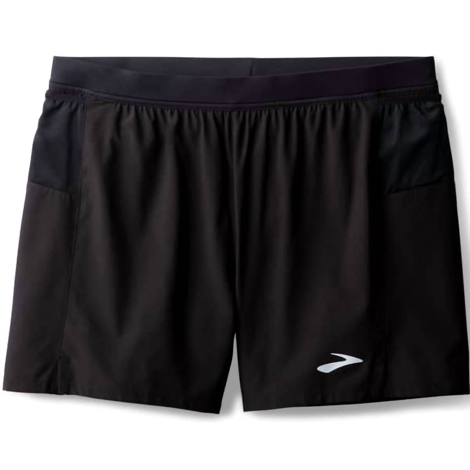 BROOKS Journey 5" Short in black - men's shorts - view 4