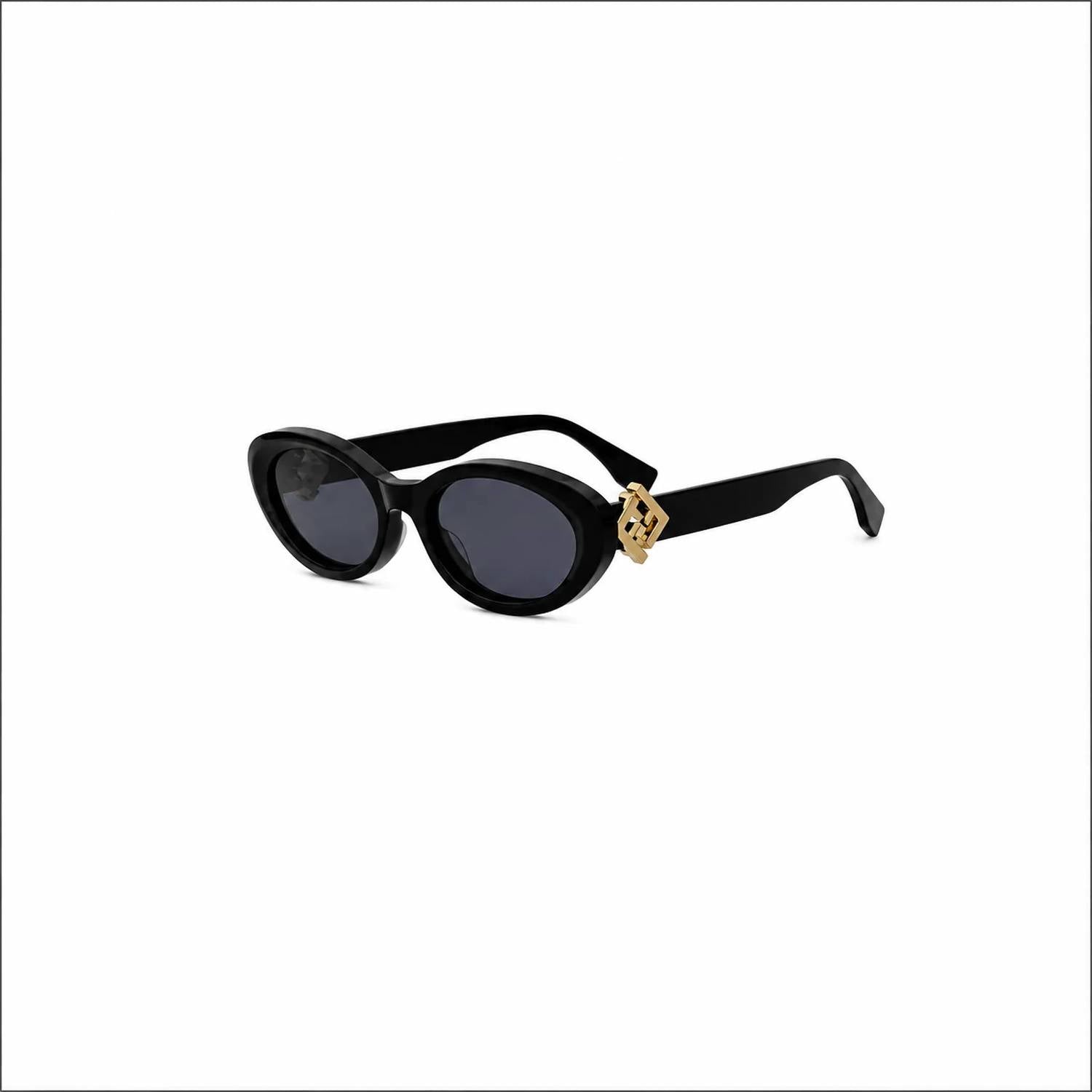 Fendi - Women's Diamonds Oval Sunglasses