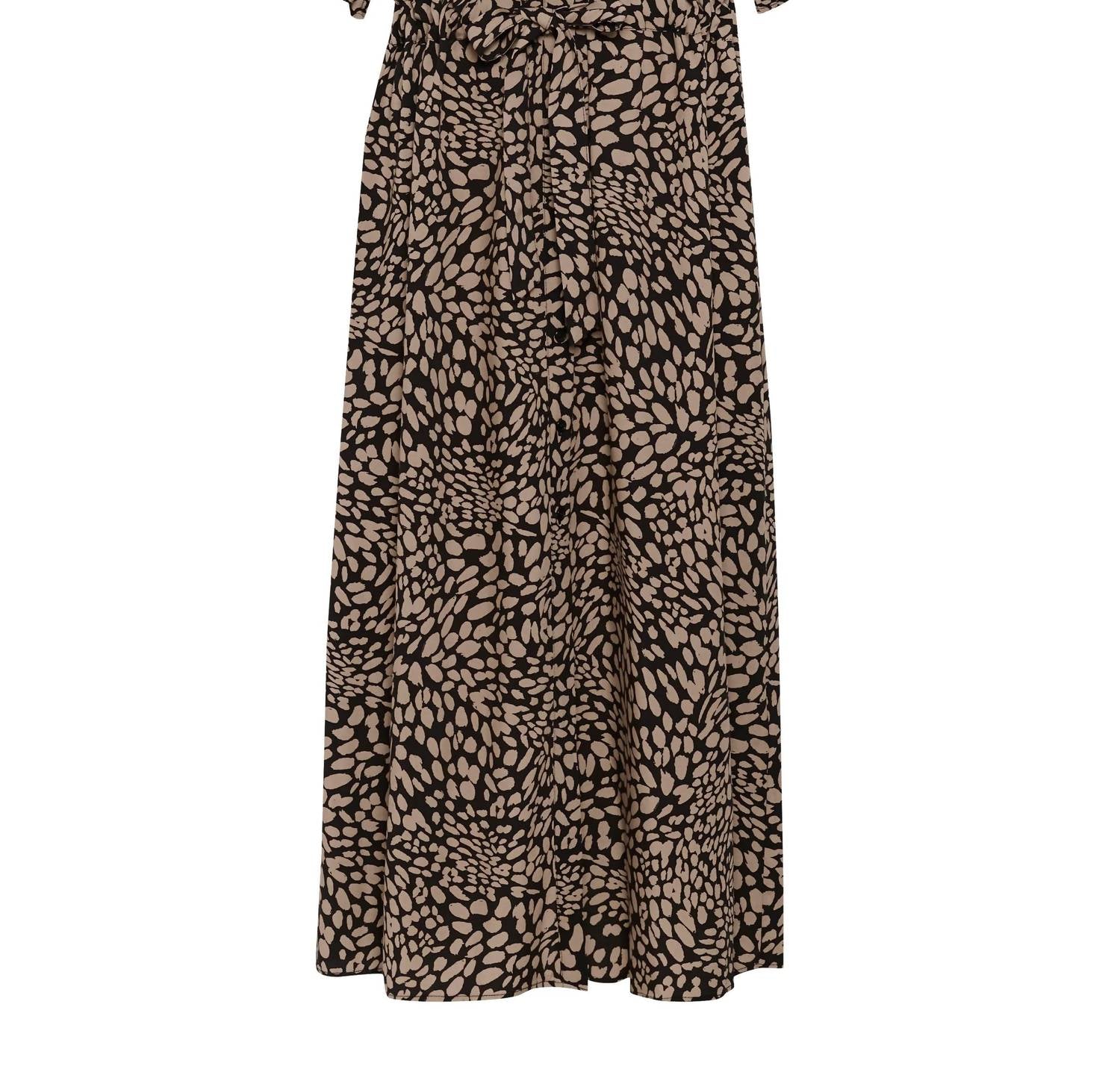 Soaked In Luxury - Naya Short Sleeve Midi Shirt Dress