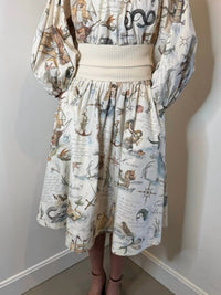 Zimmermann - Poplin Midi Skirt