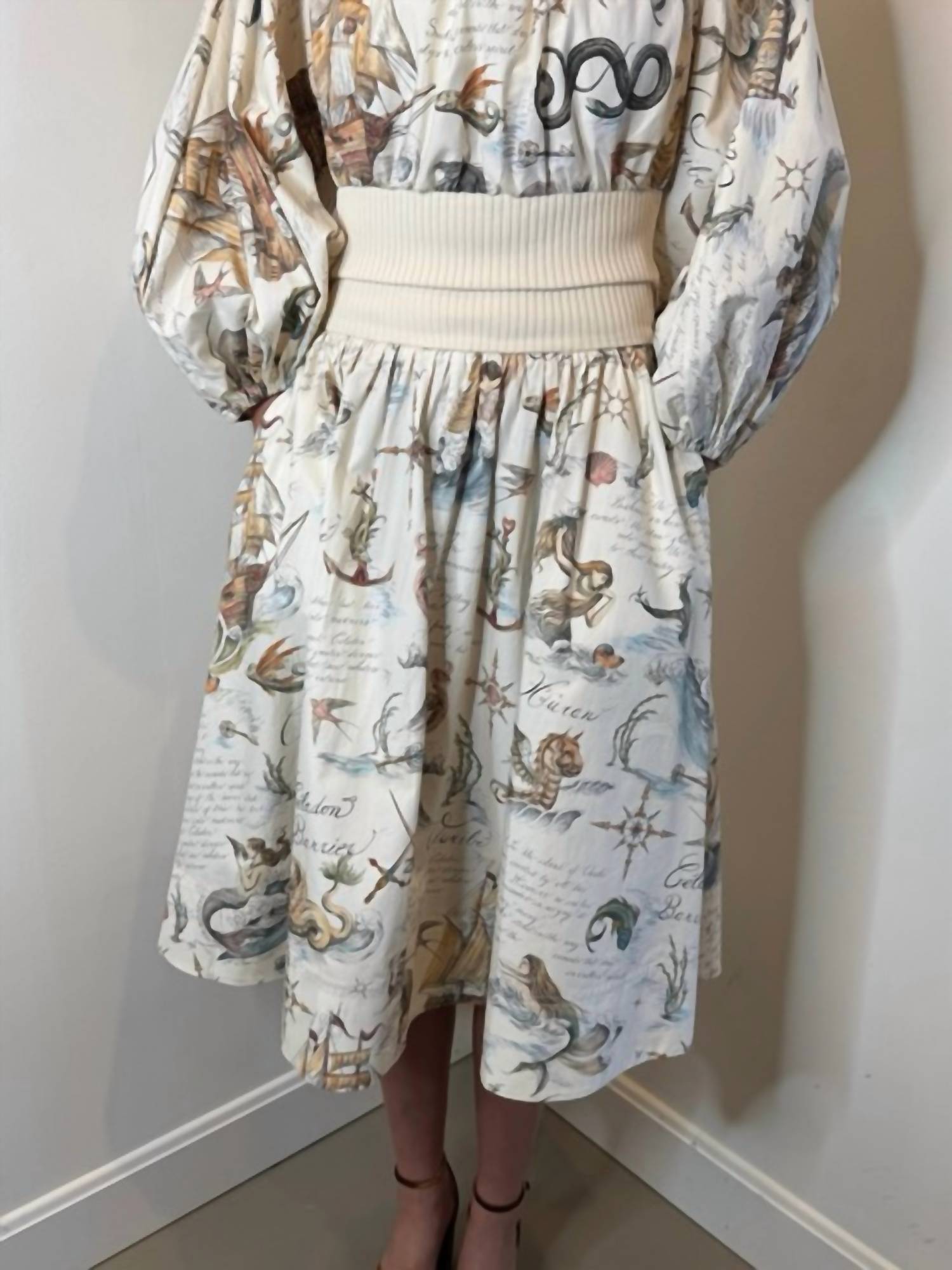 Zimmermann - Poplin Midi Skirt