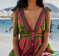 Farm Rio - Ana Tapestry Midi Dress