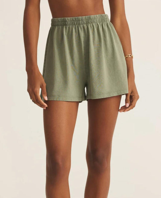 Z Supply - Scout Knit High-rise Shorts