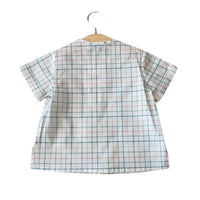 Paloma De La O - Boy's Checkered Polo Shirt