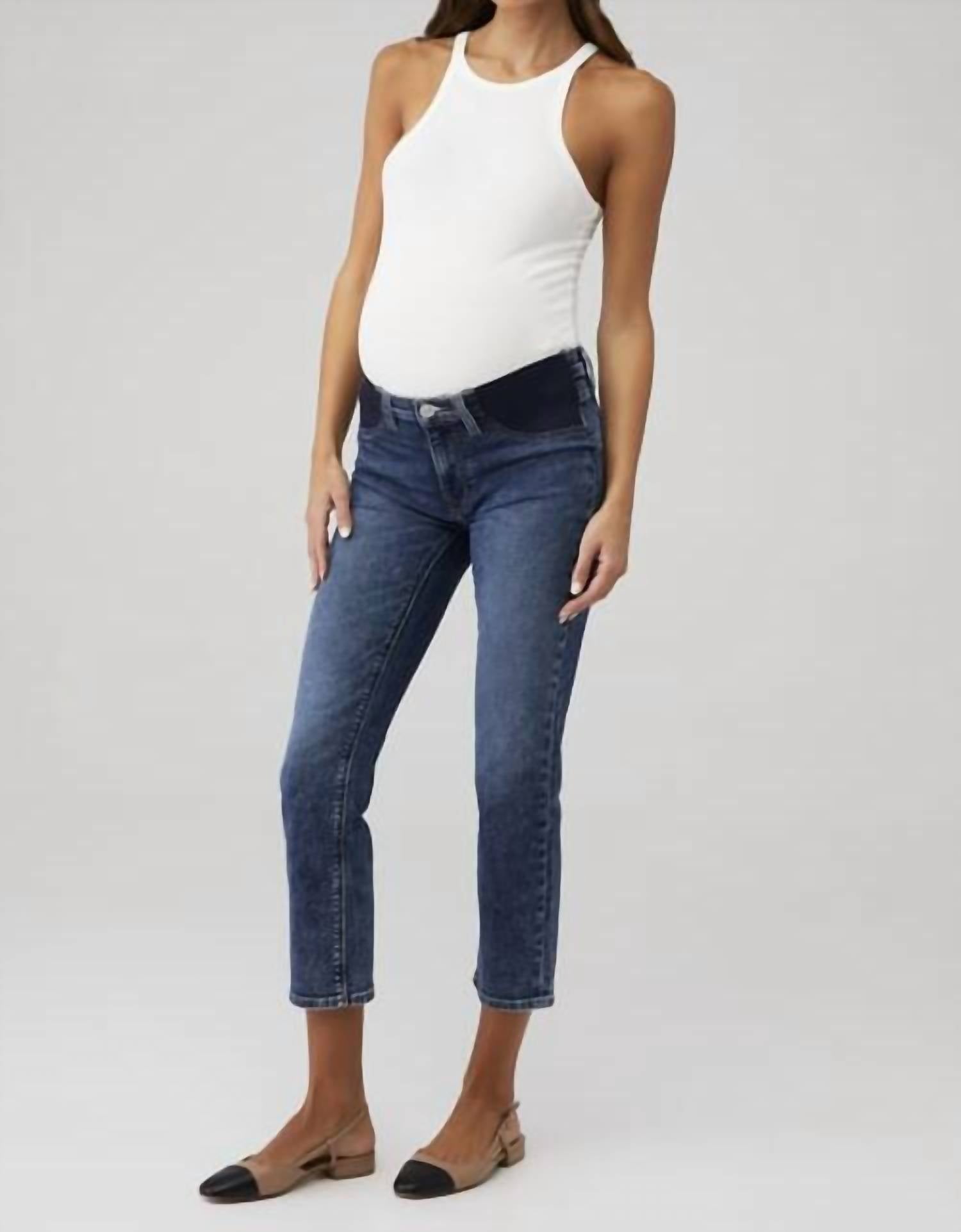 Hudson - Nico Mid-rise Straight Ankle Maternity Jean