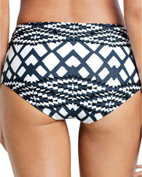 Seafolly - Modern Trible High Waist Lattice Bikini Bottom