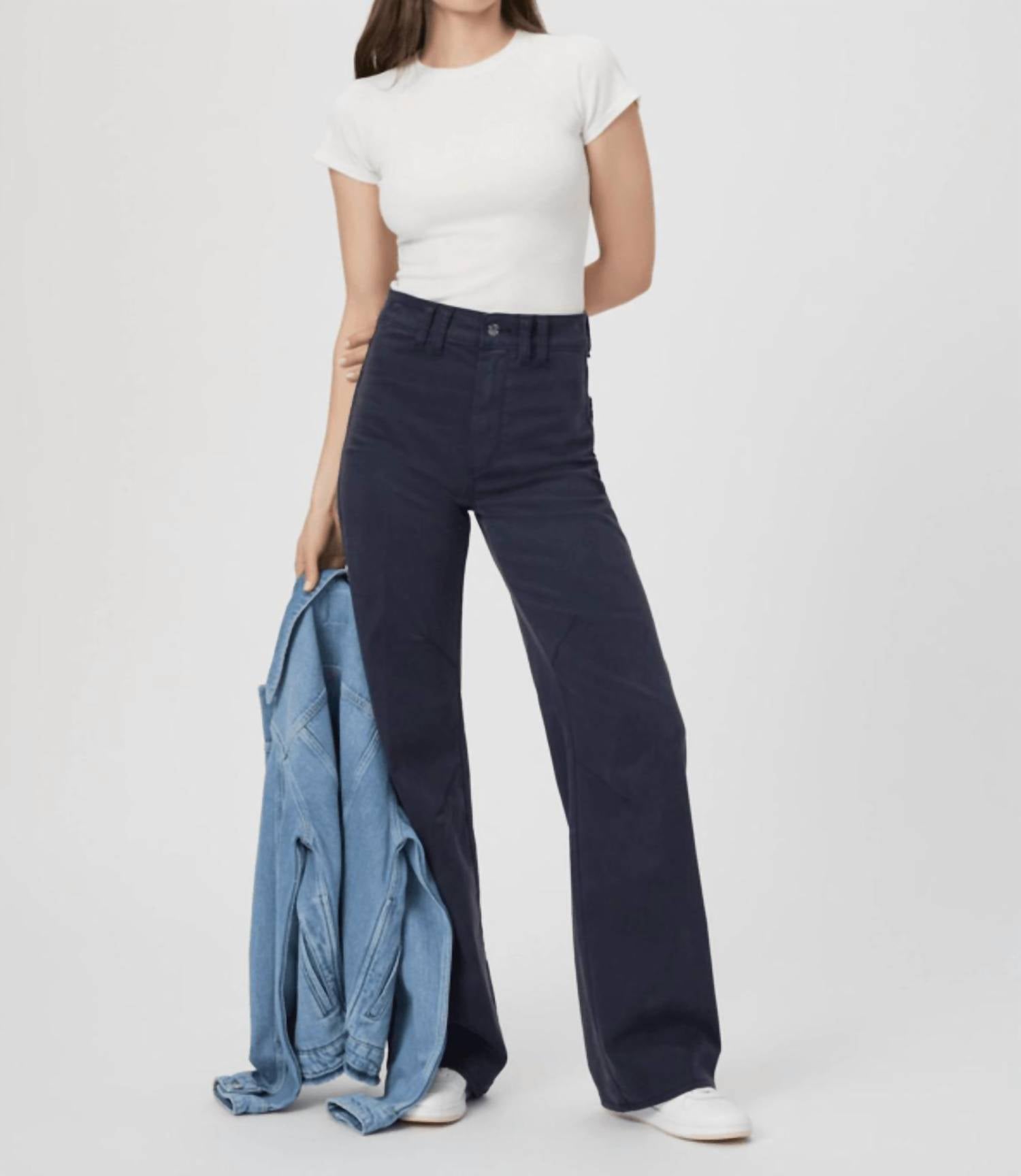 Paige - Clean Front Sasha High Waist Pants