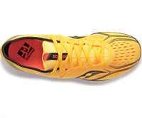 SAUCONY Men's Endorphin 3 Spike Shoes in 16 vizi gold vizi red - men's shoe - alternate view