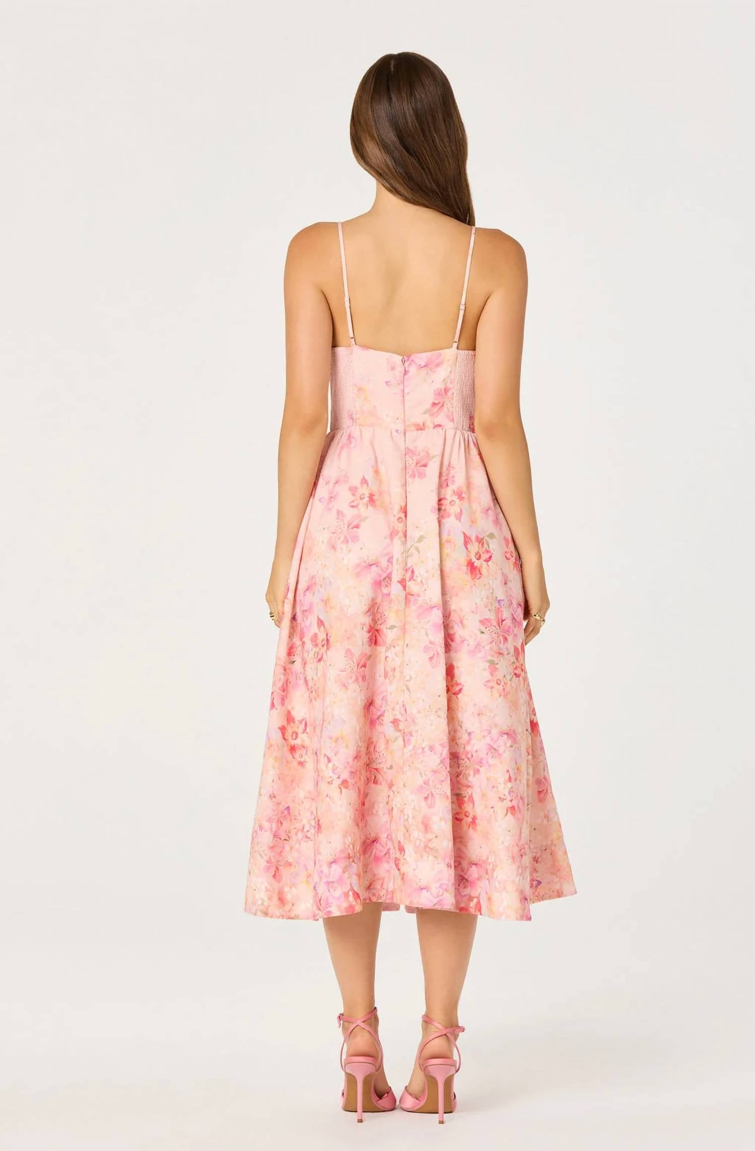 Astr - Janna Midi Dress