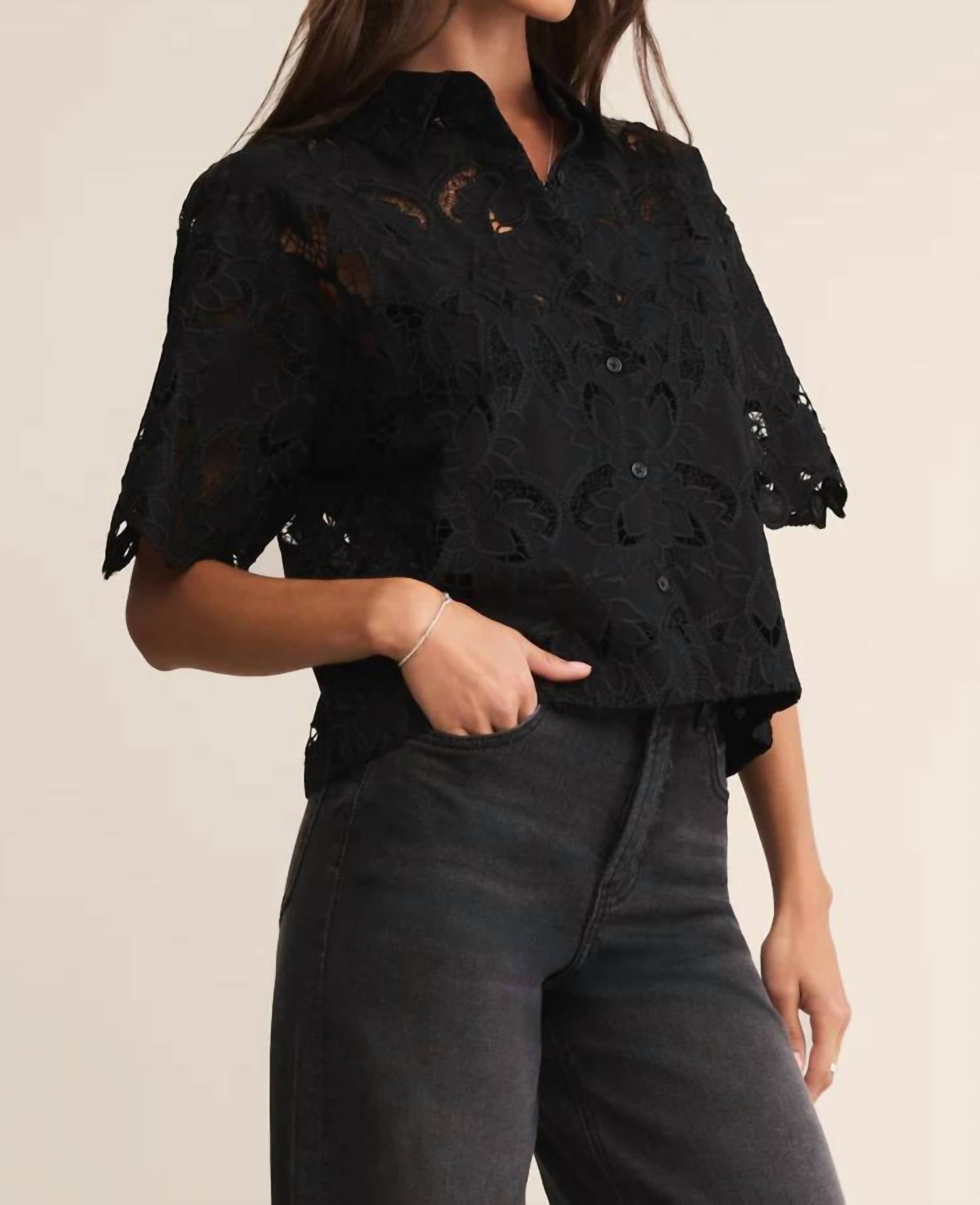 Z Supply - Midnight Lace Top