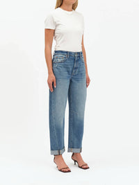 Daze - Venice Cuffed Barrel Leg Jeans