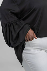 Nouvelle / Silk95Five - Como V-neck Blouse - Plus