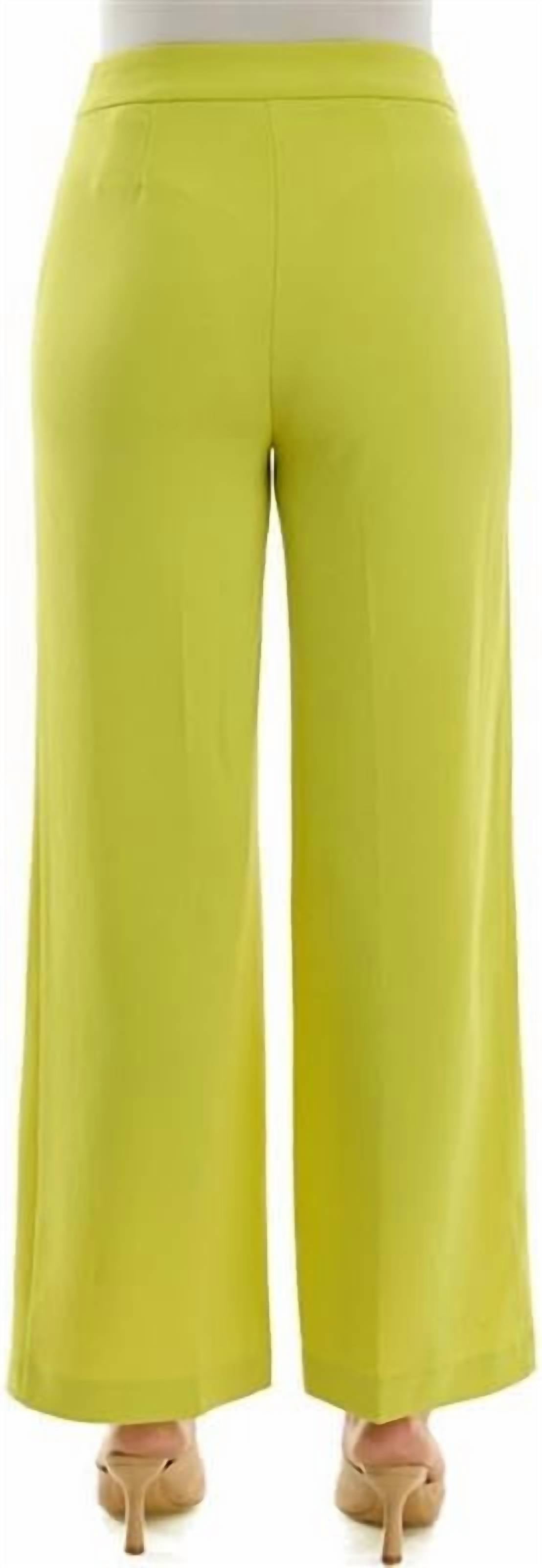 Nanette Lepore - Women's Wide Leg Full Length Crepe Fashion Pant