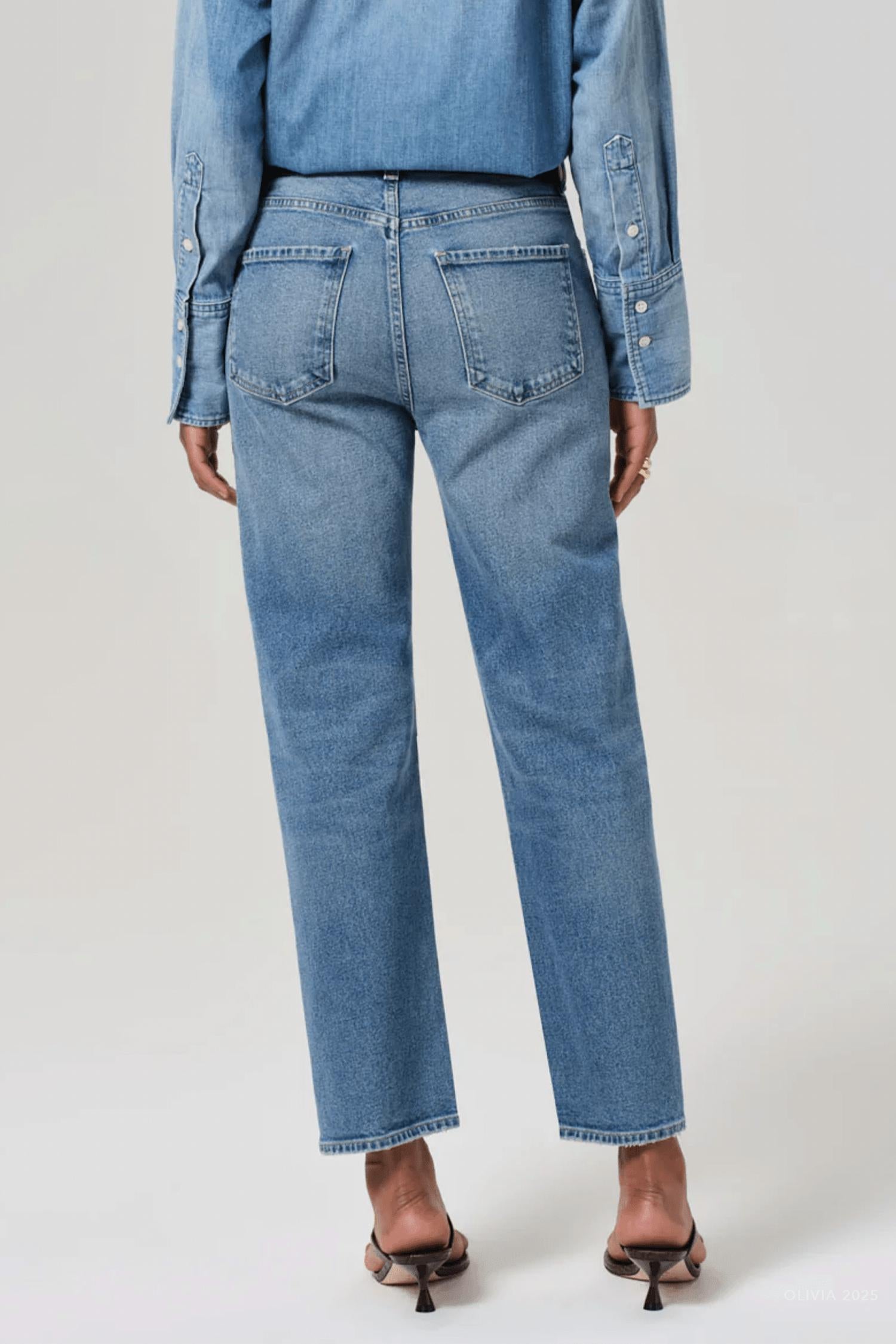 Citizens Of Humanity - Delfina High Rise Straight Jeans