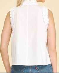 Pinch - Ruffle Detailed Button Down Shirt
