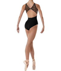 Bloch - Ladies High Neck Halter Leotard Bodysuit