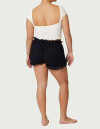 Find Me Now - Crepe Mesh Backless Tee