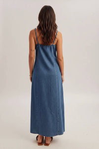 Hem & Thread - Kyla Pintuck Detail Maxi Dress