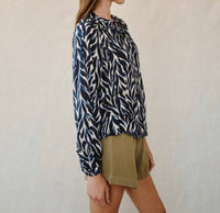 Bella Dahl - Long Sleeve Shirred Raglan Shirt