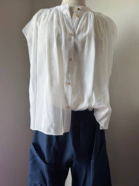 Forte Forte - Women's Voile Sleeveless Bohemian Shirt