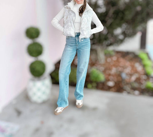 Simply Southern - Camo Puffer Vest