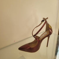 JIMMY CHOO Women's Pointed Toe Office High Heels in red - women's heels