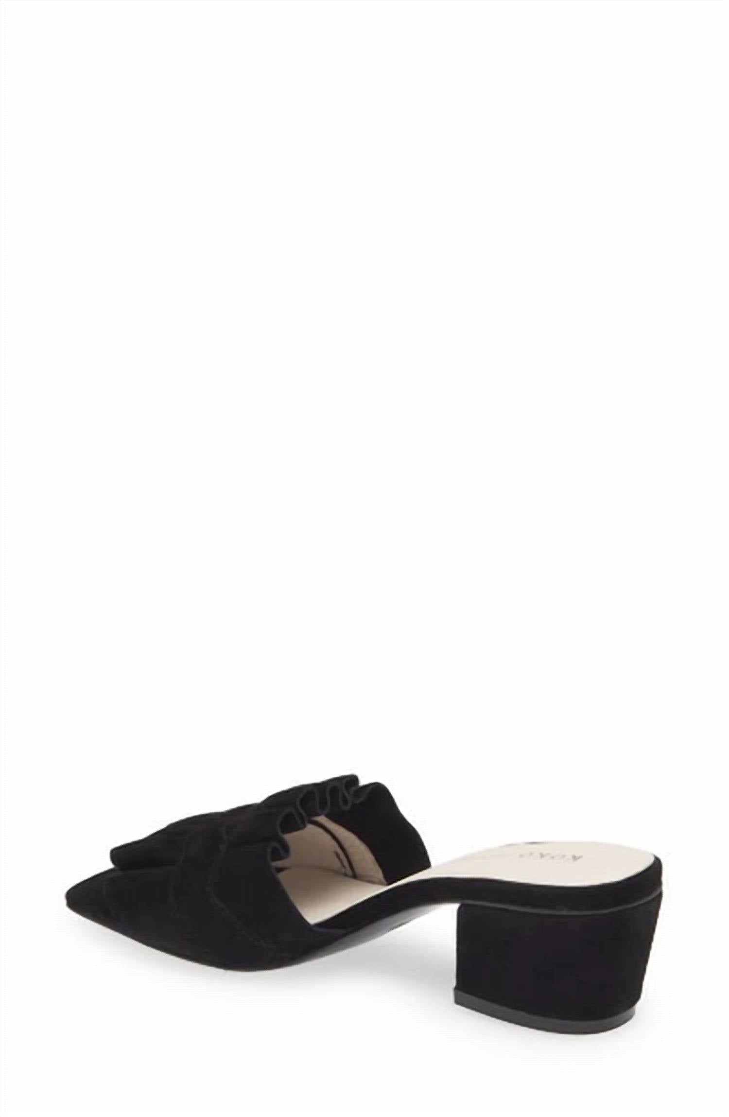 Koko + Palenki - Women's Camila Ruffle Slide Sandal
