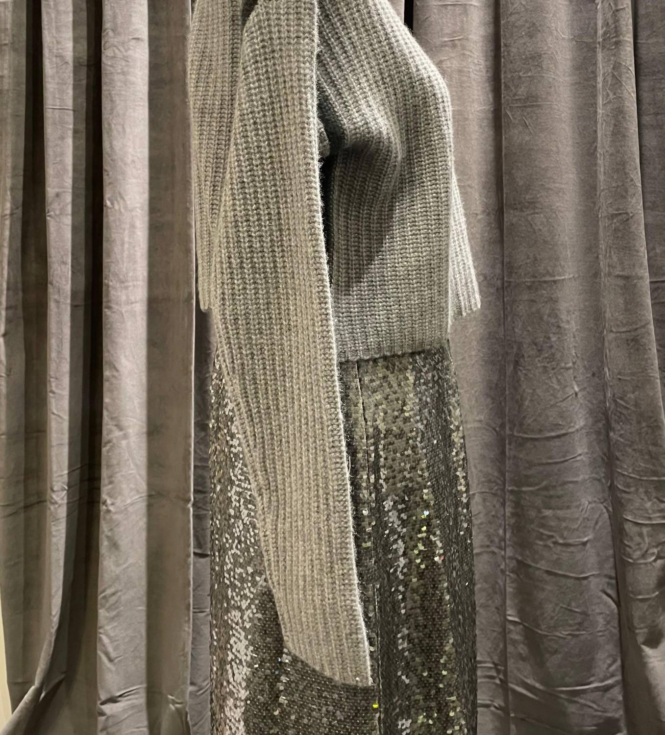 Brazeau Tricot - Women's Cashmere Soba Funnel Neck Sweater