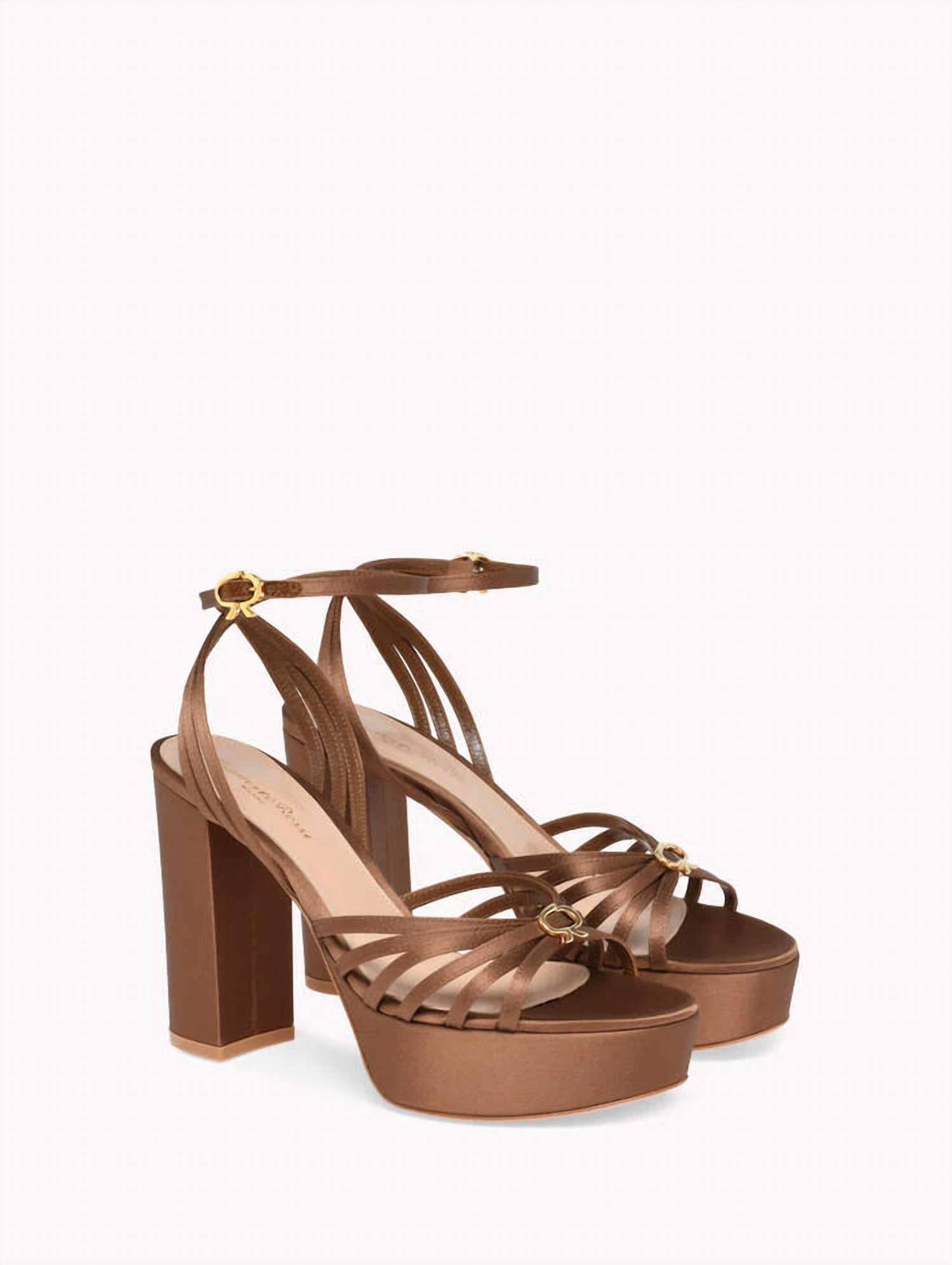 Gianvito Rossi - Women's Strappy Block-heel Sandals