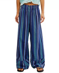 Free People - Days End Linen Stripe Pant