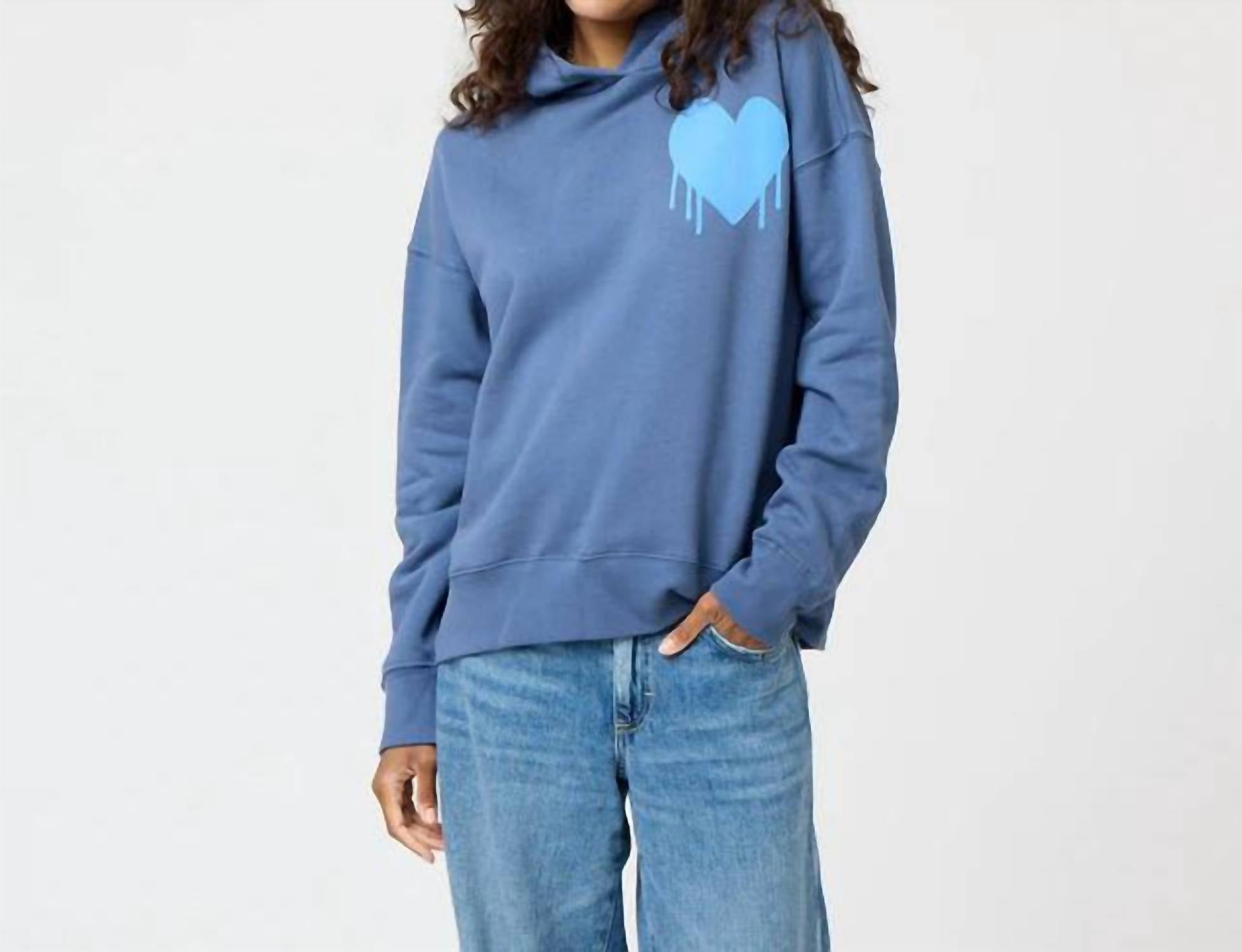 Kerri Rosenthal - Boyfriend Drippy Heart Hoodie