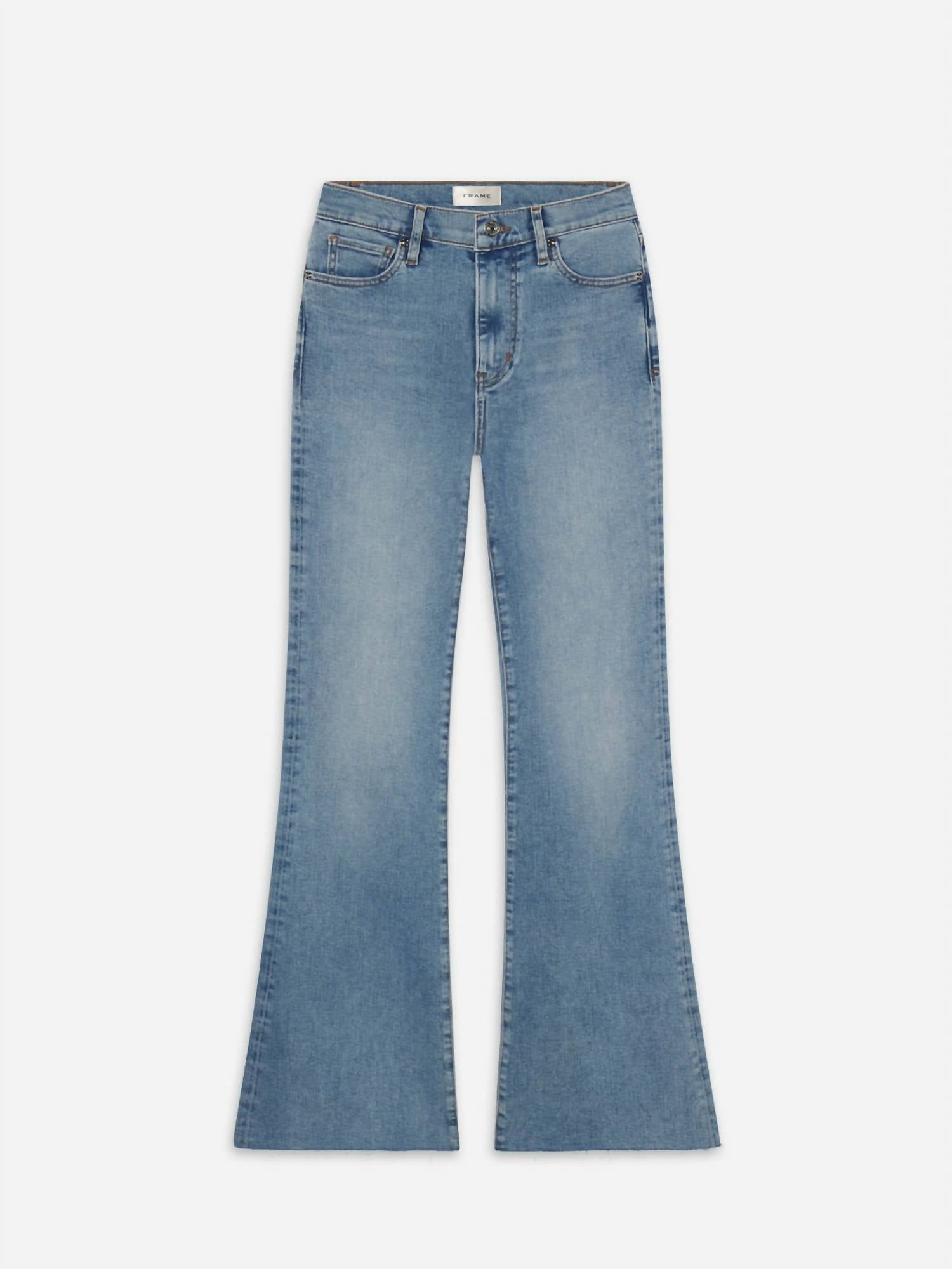 Frame - Icon Raw Hem Flare Jeans