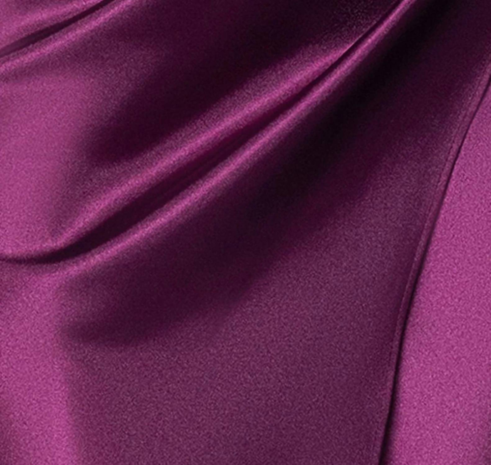 Betsy & Adam - Melody Satin Ruched Gown