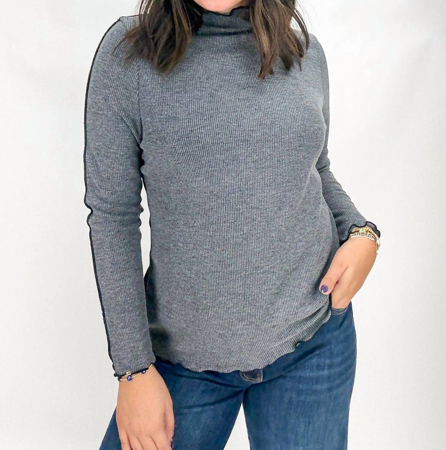 Trisha Tyler - Phoebe Two-tone Top