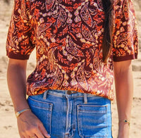 Strut & Bolt - Intarsia Paisley Sweater