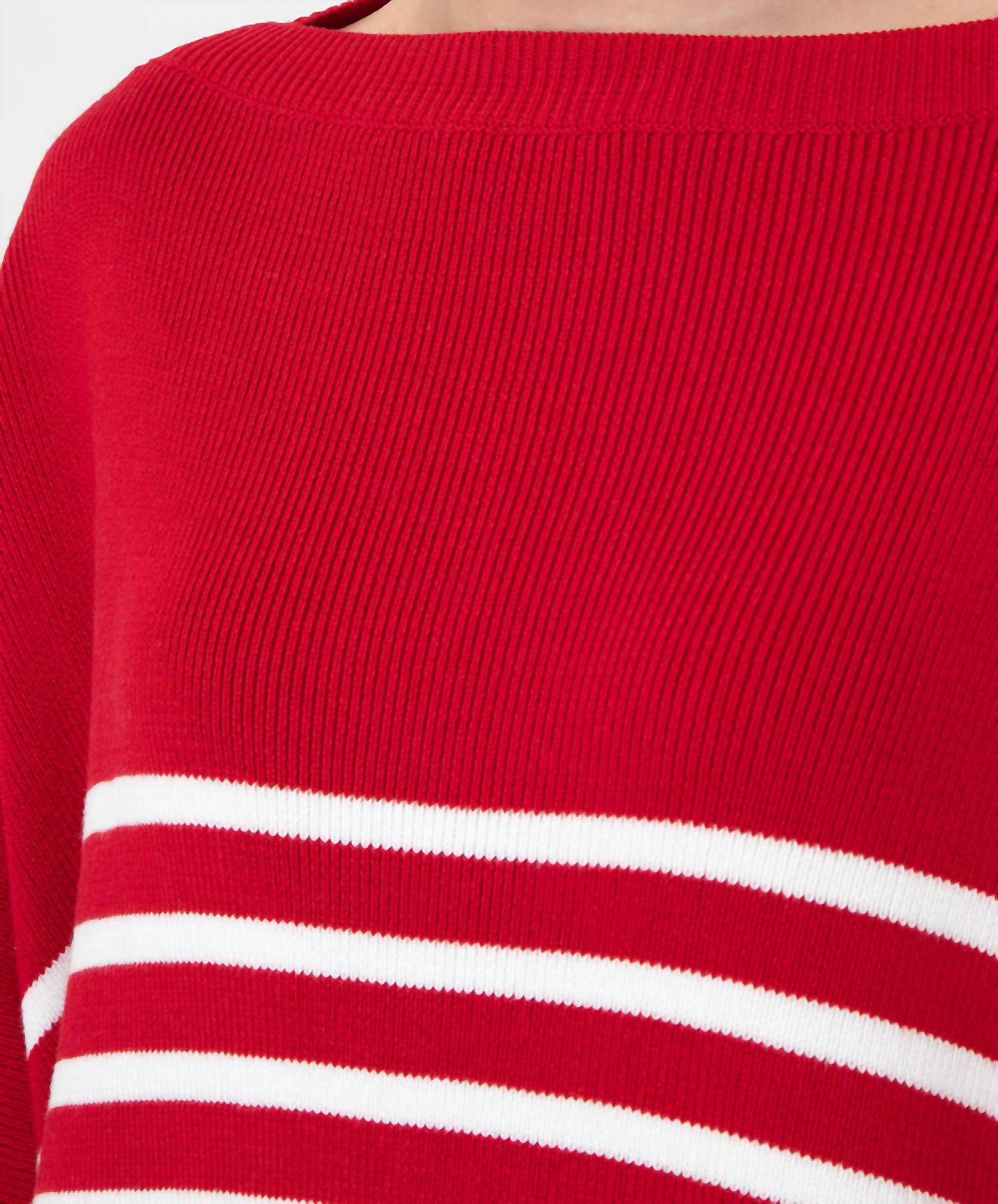 Valentino - Striped Jumper With Logo Pattern