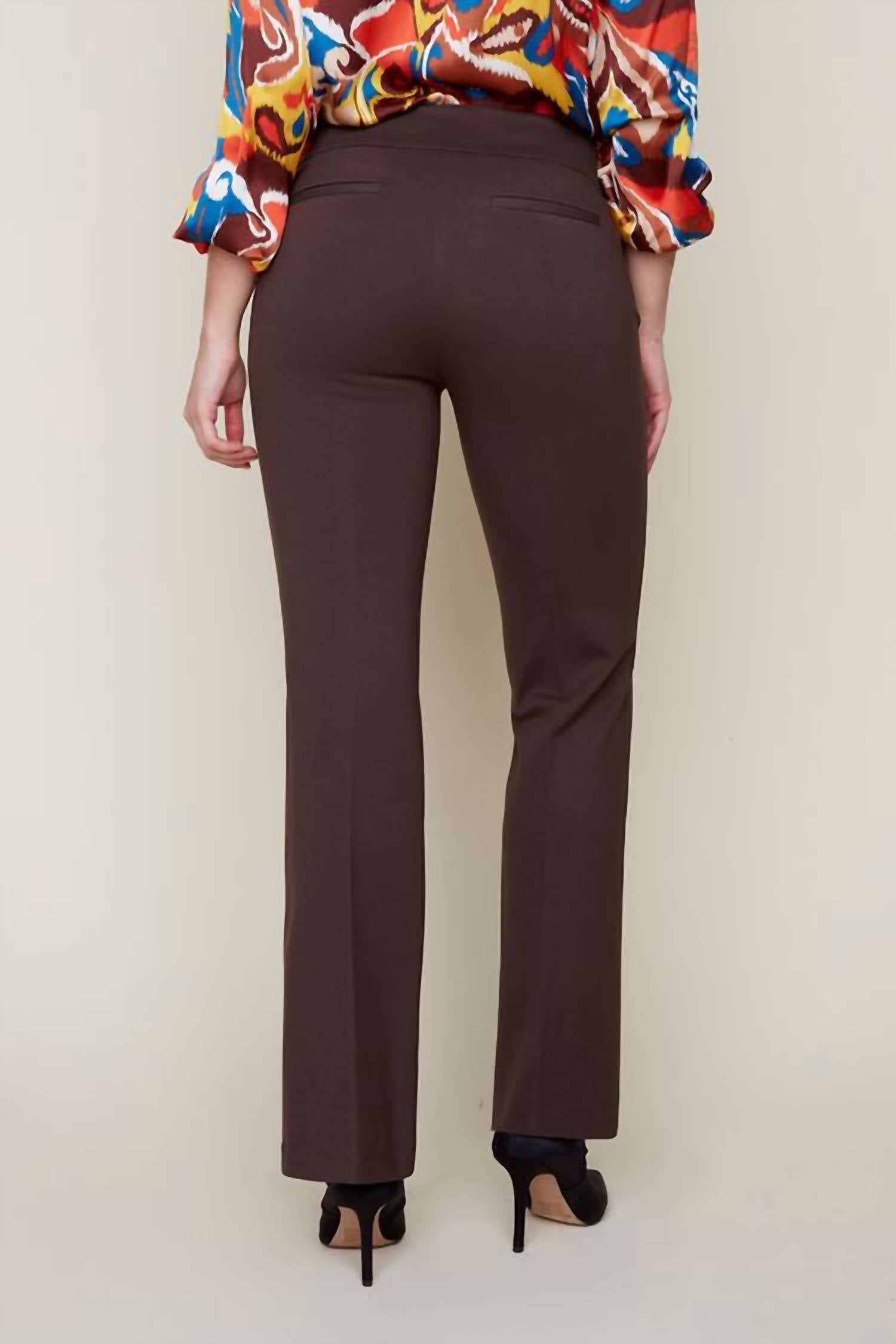 Renuar - Ponte Bootcut With Pocket Pants