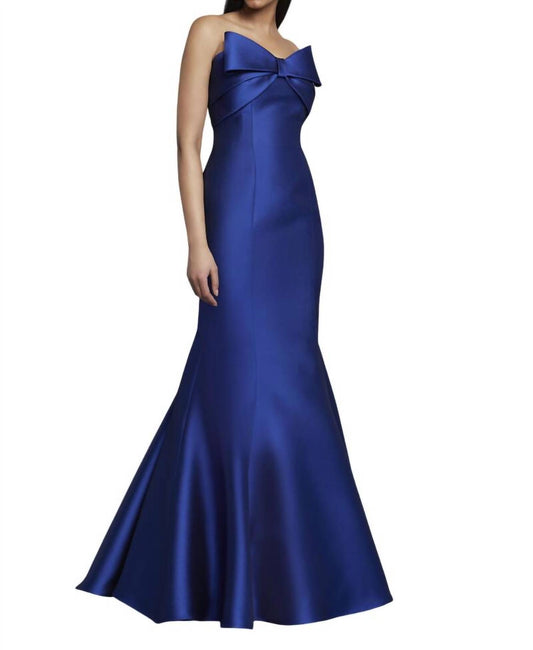 Frascara - Front Bow Prom Dress