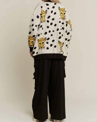 Jade By Jane - Button Down Cheetalicious Cardigan