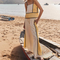 Sancia Women's The Lilou Pants in butter yellow - women's pants - alternate view