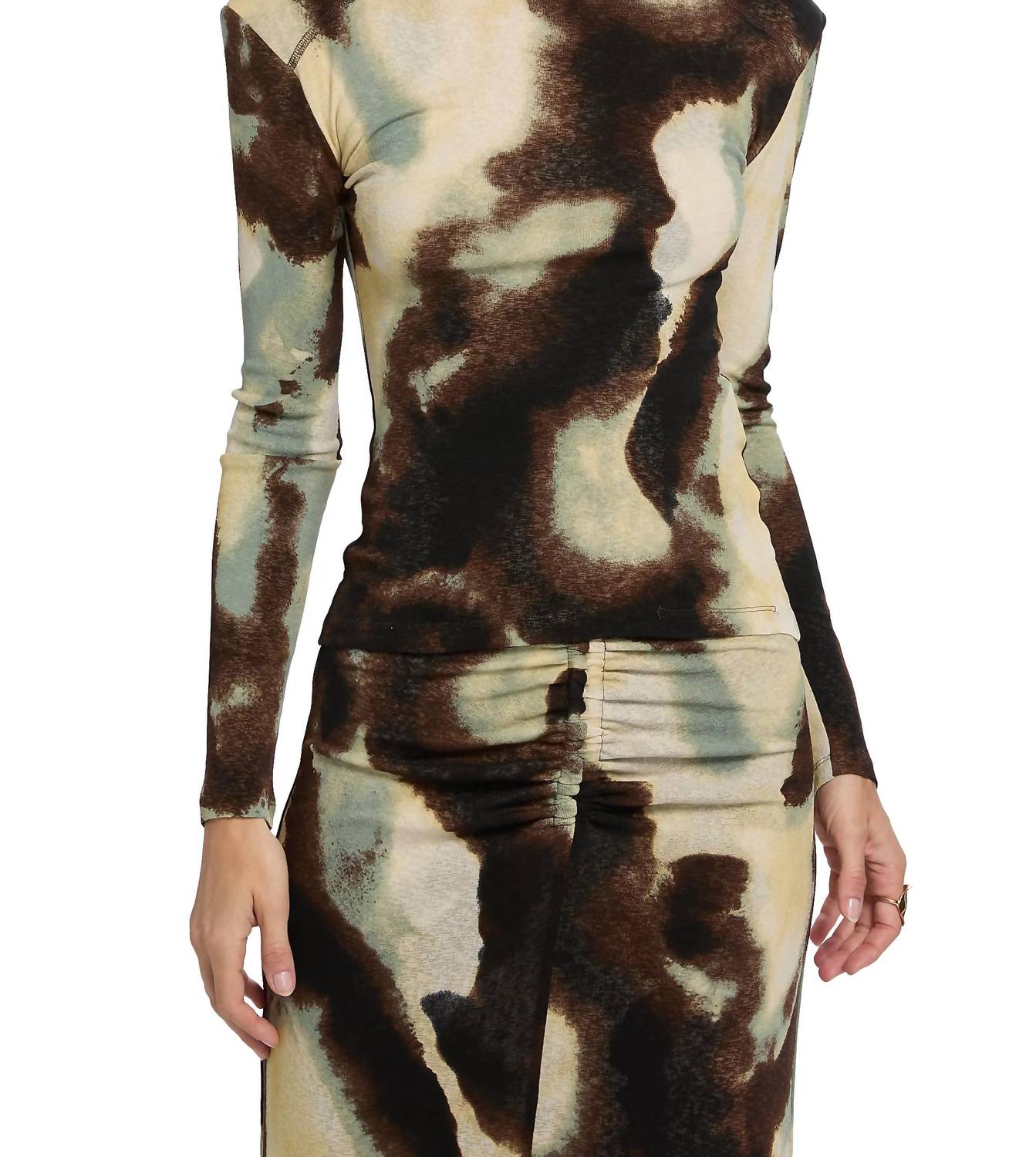 Nanushka - Nayeli Turtleneck Top