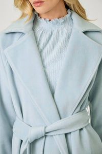 Mystree - Lapel Collar Robe Coat