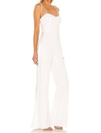 Amanda Uprichard - Champagne Jumpsuit