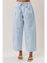 Le Lis - Picnic in the Park Barrel Crop Pants