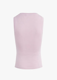 Favorite Daughter Ribbed Tank Top in pink - women's tank top - view 5