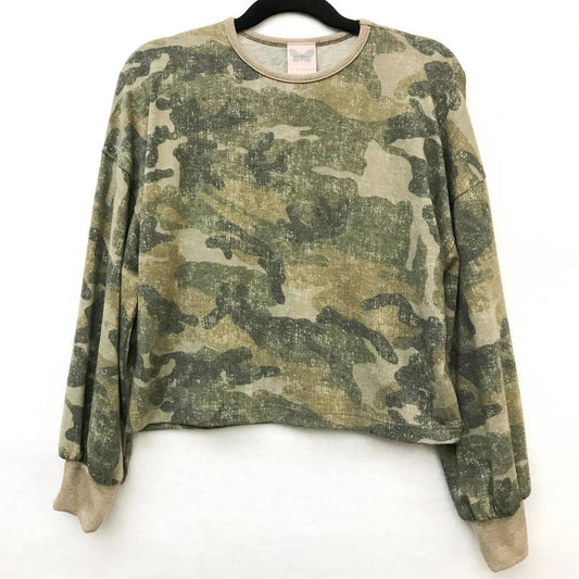 For All Seasons - Girls Camouflage Sweater