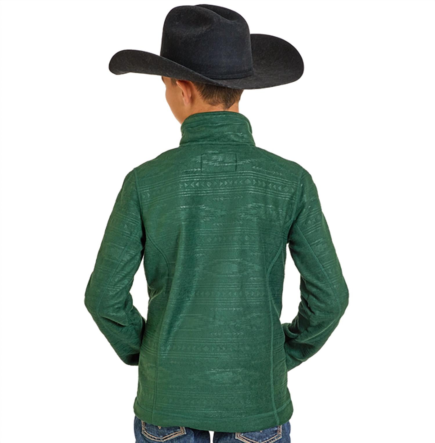 Rock & Roll Denim - Boy's Embossed Fleece Pullover