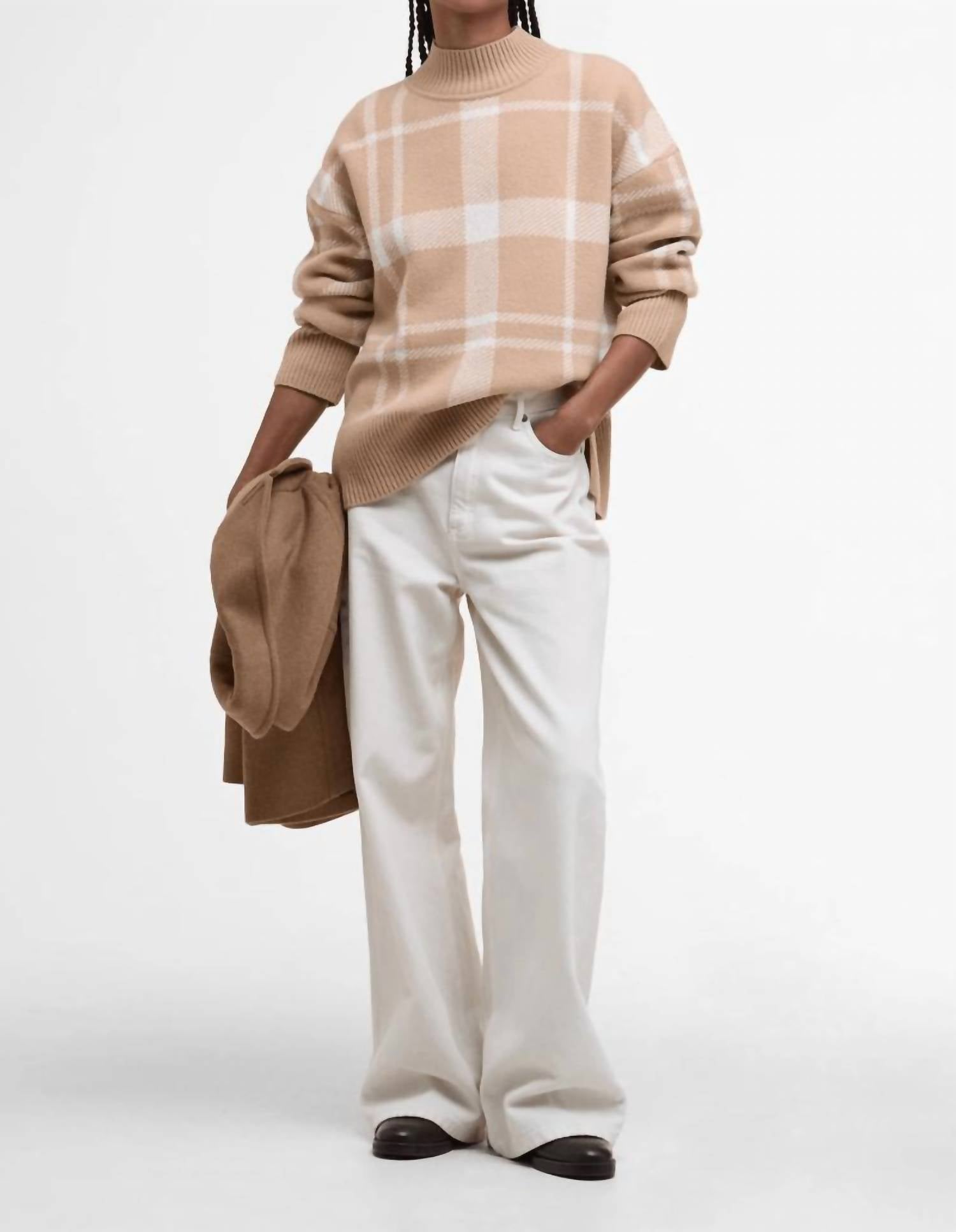 Barbour - Harriet Tartan High-neck Jumper