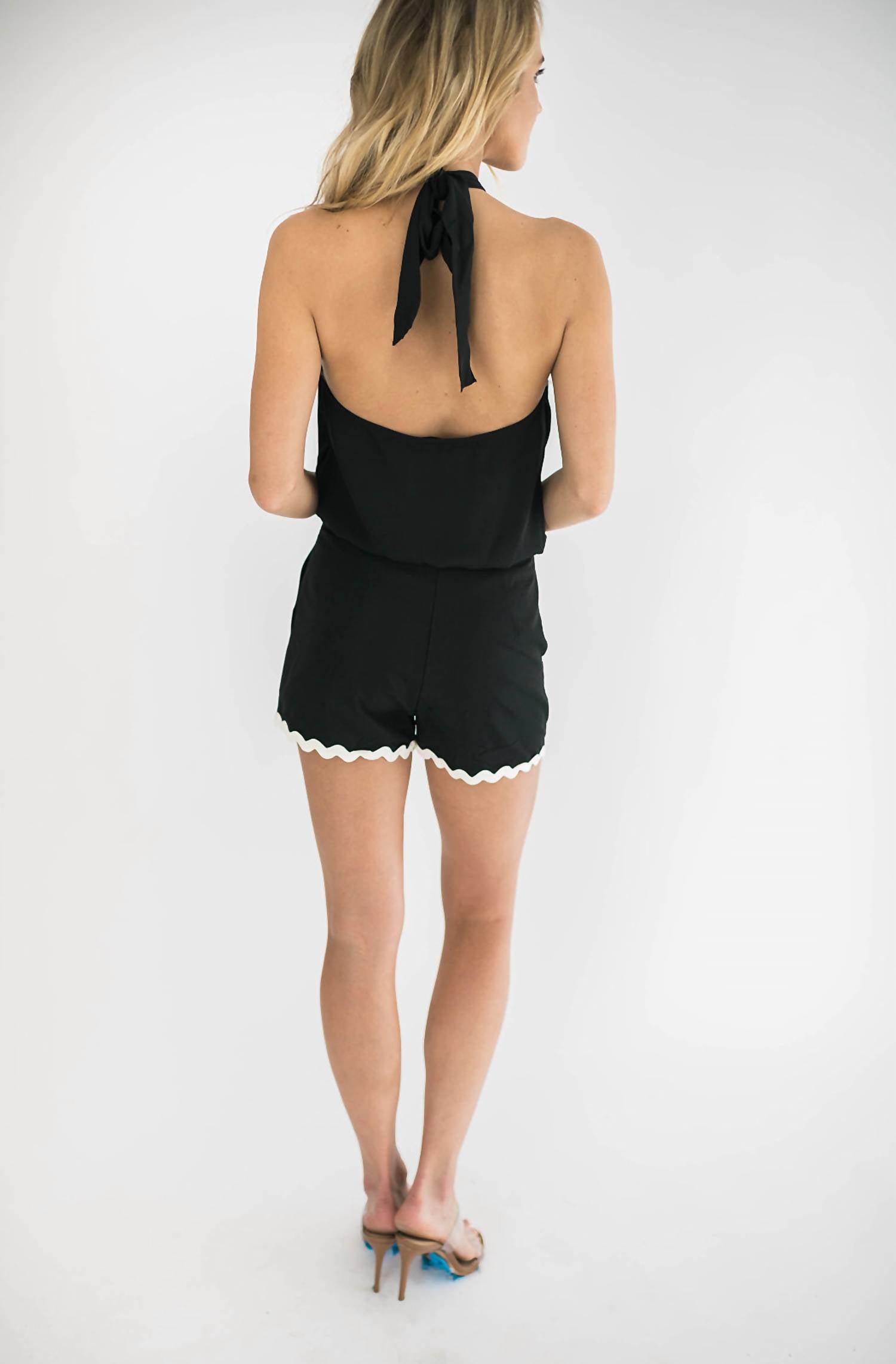 Falcon Park - Katia RickRrack Trim Shorts