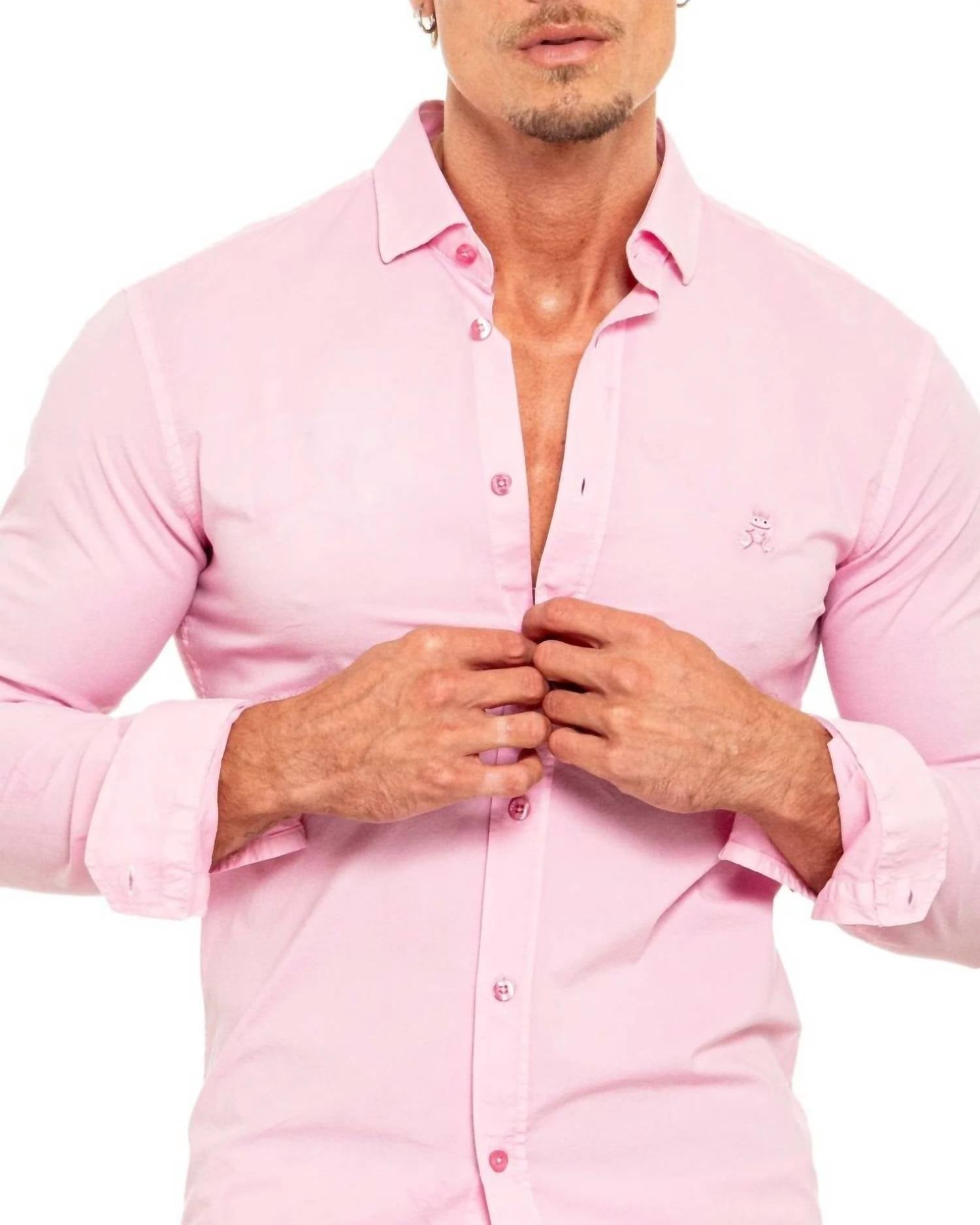 Eight X - Frog Stretch Button Down Shirt
